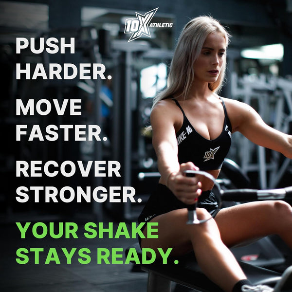 10X Athletic Neon Shaker | 600ml | Mixer Ball Included | Leak-Proof Screw Lid & Flip Cap | BPA-Free | Gym & Protein Shaker Bottle