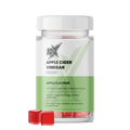 10X Apple Cider Vinegar Gummies | 1000mg ACV | 60 Vegan Gummies | Vitamin C & Chromium | Apple Flavor | Digestion & Metabolism Support