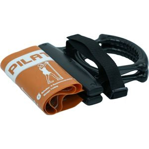 Axox Fitness Pilates Band | Latex Resistance Band | 60x15cm | TPR Handles | Full-Body Toning