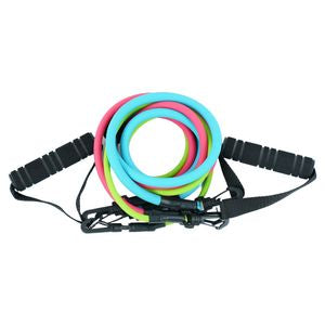 Axox Fitness Pilates Trimmer Xtra | Multicolor Resistance Band | 114cm | Latex