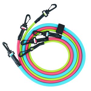 Axox Fitness Pilates Trimmer Xtra | Multicolor Resistance Band | 114cm | Latex