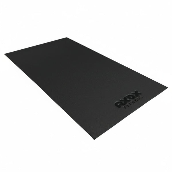 Axox Fitness Non-Slip Fitness Equipment Floor Mat | Black | Small