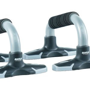 Axox Fitness Push Up Bars | Ergonomic | Two-Tone | Upper Body Strength Training