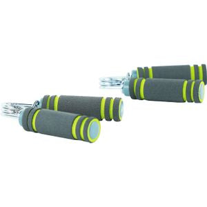 Axox Fitness Soft Hand Grips | Chrome Spring | Hand, Wrist & Forearm Strengthener