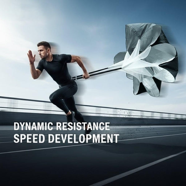 Axox Fitness Speed Running Chute | 360° Belt | Quick-Release | Sprint Resistance Training