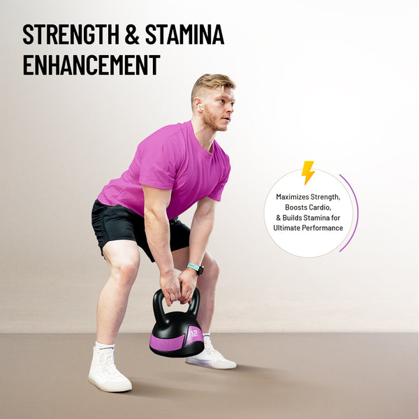 Axox Fitness Vinyl Kettlebell 12kg