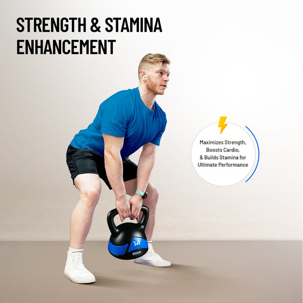 Axox Fitness Vinyl Kettlebell 14kg