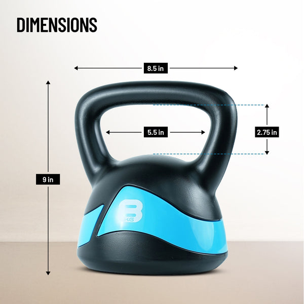 Axox Fitness Vinyl Kettlebell 8kg