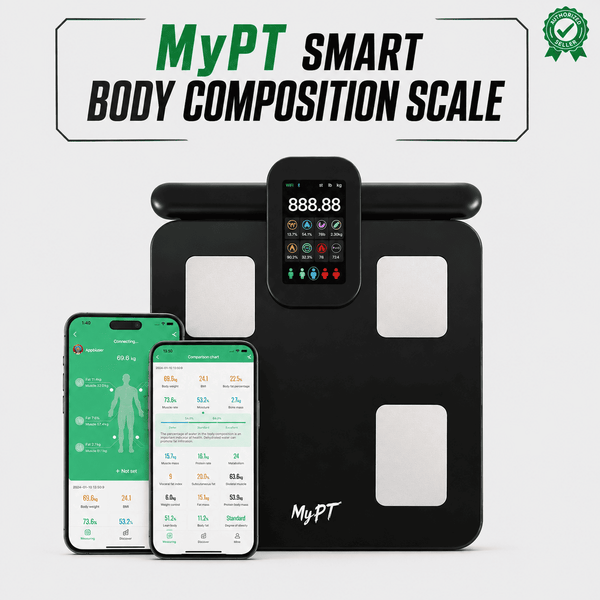 MyPT Smart Body Composition Scale | Black