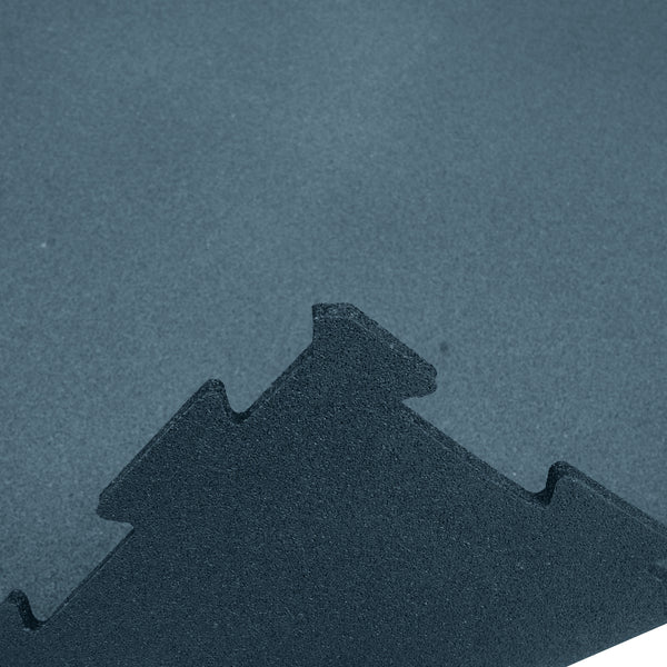 SLGT Eco-Friendly Gym Rubber Tiles | Grey | 10mm