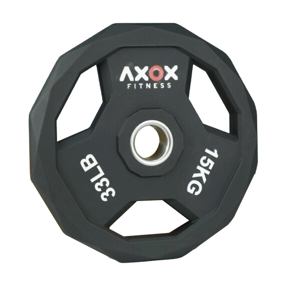 3-Grip TPU Weight Plate - Single 15kg