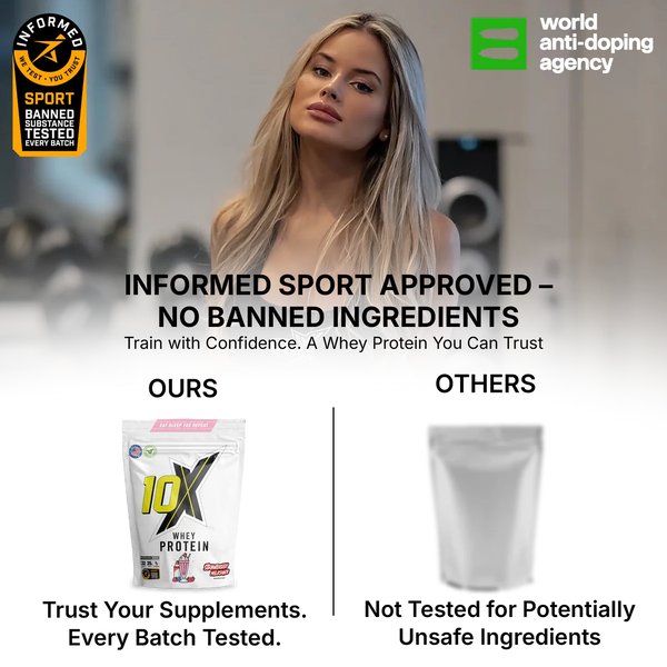 10X Athletic Whey Protein | 25g Protein | Low Calorie | Vegetarian | 22 Servings