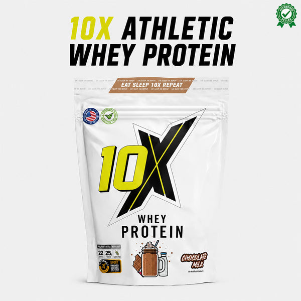 10X Athletic Whey Protein | 25g Protein | Low Calorie