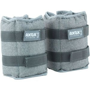 Axox Fitness Ankle Weights | 4.5kg (10lbs) | Iron Sand Fill | Velcro Strap