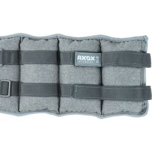 Axox Fitness Ankle Weights | 4.5kg (10lbs) | Iron Sand Fill | Velcro Strap