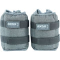 Axox Fitness Ankle Weights | 4.5kg (10lbs) | Iron Sand Fill | Velcro Strap