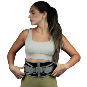 Axox Fitness Weight Lifting Belt | Fabric | Adjustable | Core & Back Support