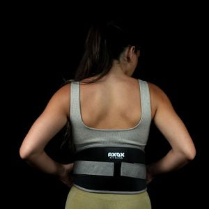 Axox Fitness Weight Lifting Belt | Fabric | Adjustable | Core & Back Support