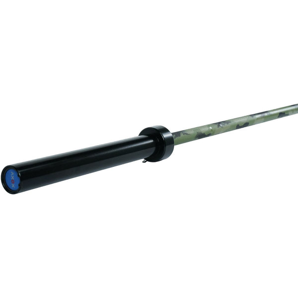 Axox Fitness Olympic Bar – Camouflage Grip With Black Sleeves | 220cm