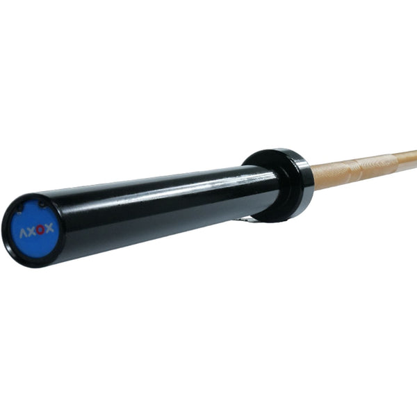 Axox Fitness Olympic Bar – Gold Grip With Black Sleeves | 220cm