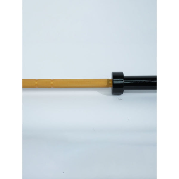 Axox Fitness Olympic Bar – Gold Grip With Black Sleeves | 220cm