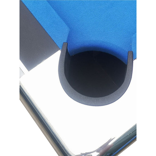 Toronto GP020 Billiard Table | Blue Velvet Cloth | Chrome Corners | 8FT
