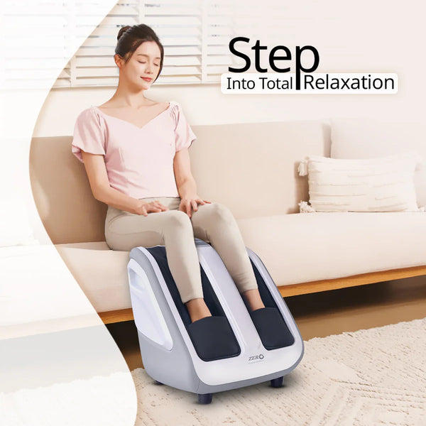 Xenso Foot & Calf Massager | Air Compression, Rolling Massage, Heat Therapy & 3 Modes – Home Wellness Device