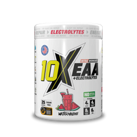 10X EAA with Electrolytes | 9 Essential Amino Acids + B Vitamins | 750mg Electrolytes | 450 gms