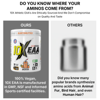 10X EAA with Electrolytes | 9 Essential Amino Acids + B Vitamins | 750mg Electrolytes | 450 gms