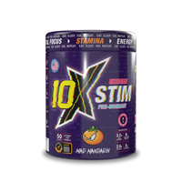 10X Athletic STIM Pre Workout Powder 600g | 400mg Caffeine