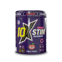 10X Athletic STIM Pre Workout Powder 600g | 400mg Caffeine