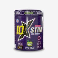 10X Athletic STIM Pre Workout Powder 600g | 400mg Caffeine