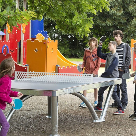 Cornilleau Park Outdoor Table Tennis Table | All-Weather | Grey
