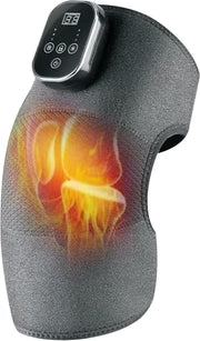 Heat Gen Knee Massager - Infrared Heat Therapy, Vibration, 3 Modes, 360 Anti-Slip - Portable Pain Relief