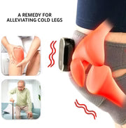 Heat Gen Knee Massager - Infrared Heat Therapy, Vibration, 3 Modes, 360 Anti-Slip - Portable Pain Relief