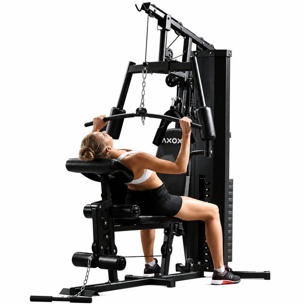 Axox Fitness Home Gym 913 – All-In-One Compact Strength Training System