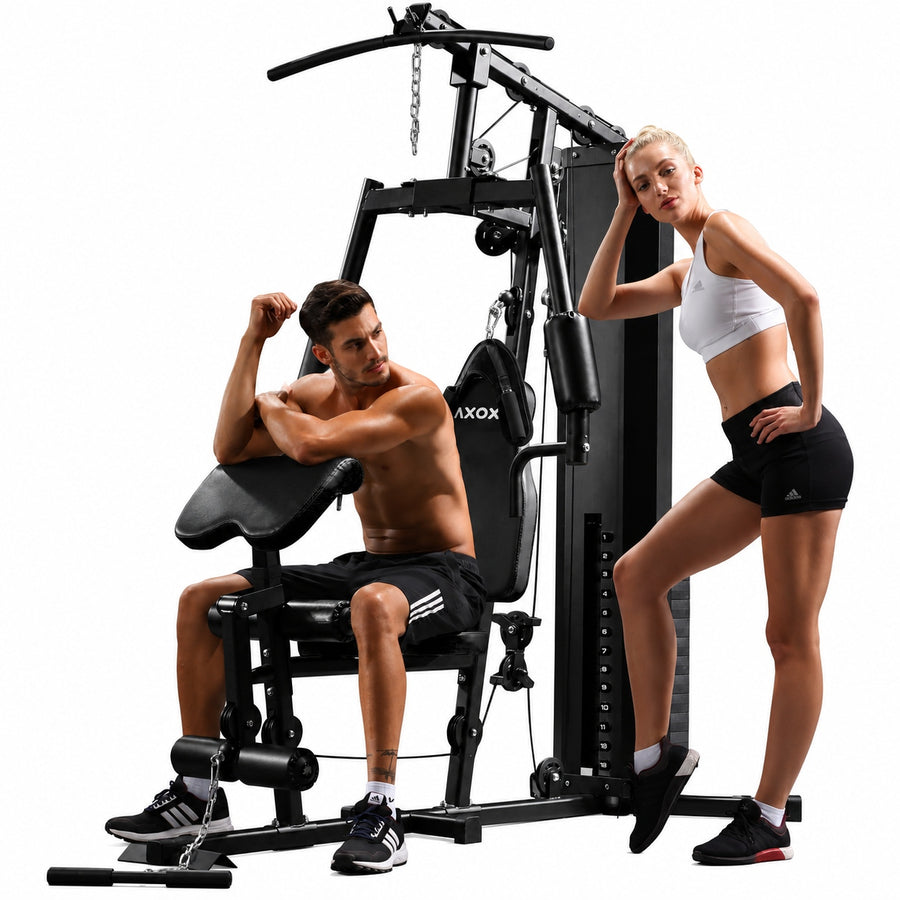 Axox Fitness Home Gym 913 – All-In-One Compact Strength Training System