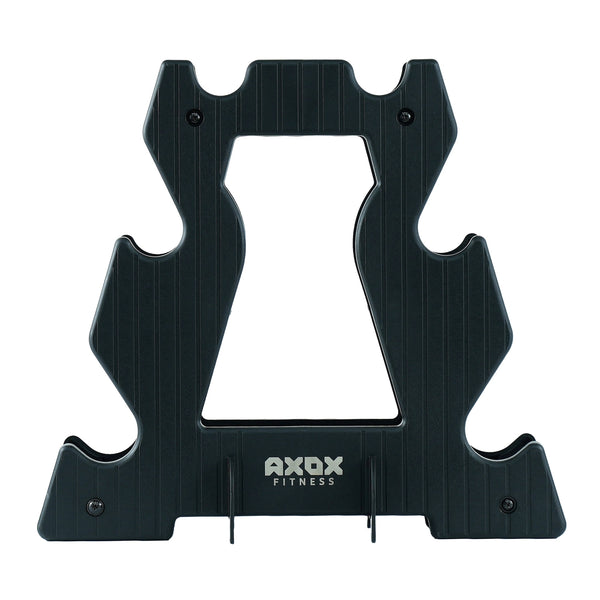 Axox Fitness Neoprene Dumbbell Set with Stand | 3-Pair 19kg | 1.5kg, 3kg & 5kg
