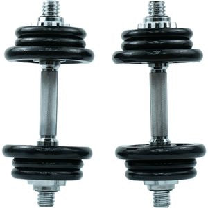 Axox Fitness Adjustable Dumbbell Set | 20kg Pair | Home Gym Weights