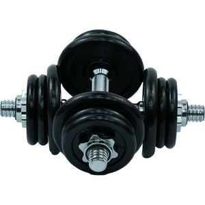 Axox Fitness Adjustable Dumbbell Set | 20kg Pair | Home Gym Weights