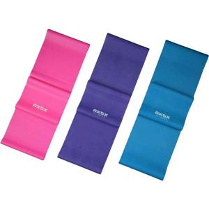 Axox Fitness Power Band Set | 3 Levels | Latex | 120x15cm | Resistance Training