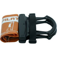 Axox Fitness Pilates Band | Latex Resistance Band | 60x15cm | TPR Handles | Full-Body Toning