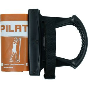 Axox Fitness Pilates Band | Latex Resistance Band | 60x15cm | TPR Handles | Full-Body Toning