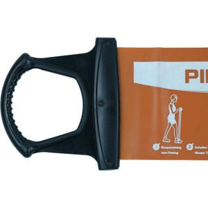 Axox Fitness Pilates Band | Latex Resistance Band | 60x15cm | TPR Handles | Full-Body Toning