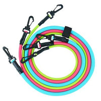 Axox Fitness Pilates Trimmer Xtra | Multicolor Resistance Band | 114cm | Latex