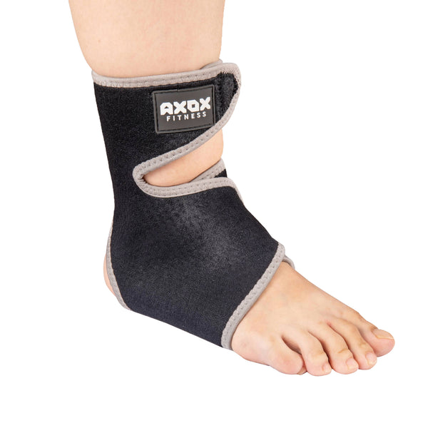 Axox Fitness Adjustable Ankle Support with Terry Cloth