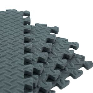 Axox Fitness EVA Interlocking Floor Mat | 12mm | Pack of 4 | Home Gym Flooring