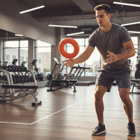 Axox Fitness High-Bounce Reaction Ball with Grip Flex Ring