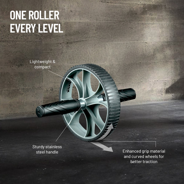 Axox Fitness Ab Roller Exercise Wheel – TPR Wheel & Steel Core | Core Trainer