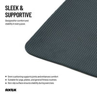 Axox Fitness Cork & TPE Yoga Mat – Eco-Friendly Non-Slip | 183cm
